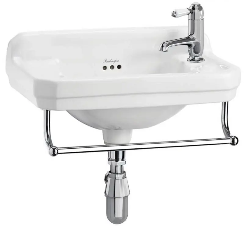 Edullinen Pesuallas Burlington - Edwardian JR 51 cm pyyhetelineellä