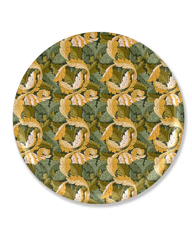 Tarjotin 38 cm - William Morris, Acanthus Ajankohtainen