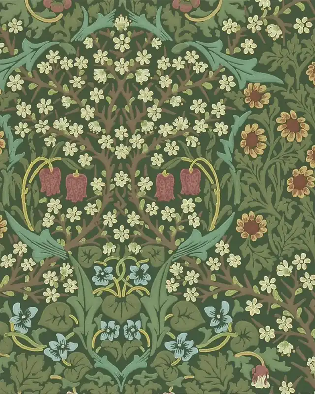 Löytö William Morris & Co. Tapetti - Blackthorn Green