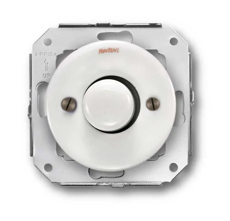 Loppuunmyynti Sisäosa himmennin universal LED 4-100W valkoinen posliini - Fontini uppoasennettava