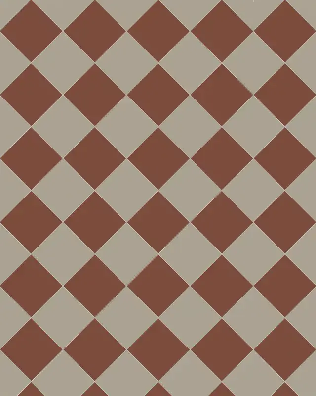 Tilaa Heti Klinkkeri - Shakkiruudullinen 10 x 10 cm vaaleanharmaa/punainen