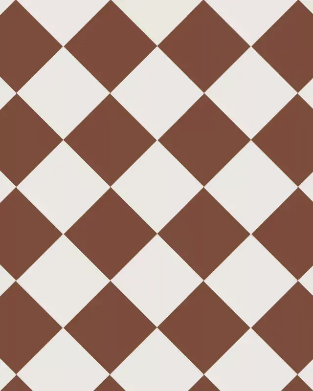 Edullinen Hinta Klinkkeri - Ruudullinen 15 x 15 cm punainen/valkoinen