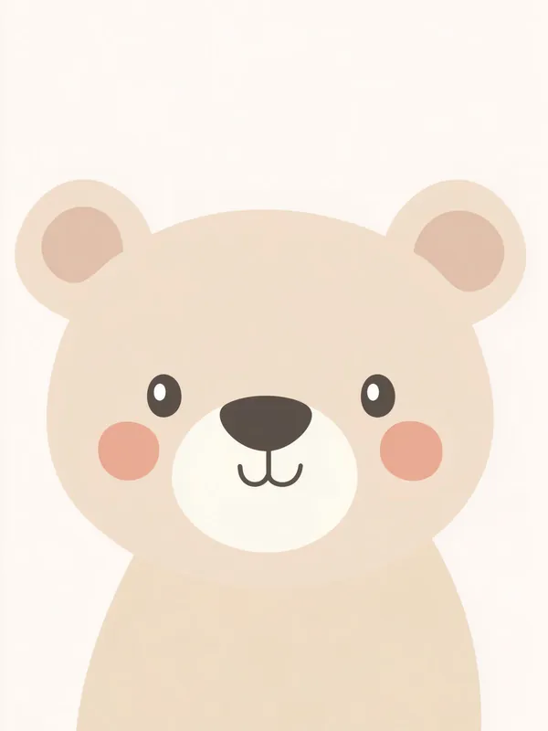 Turvallinen Maksu Juliste - Adorable Bear Trio / Sarja 3