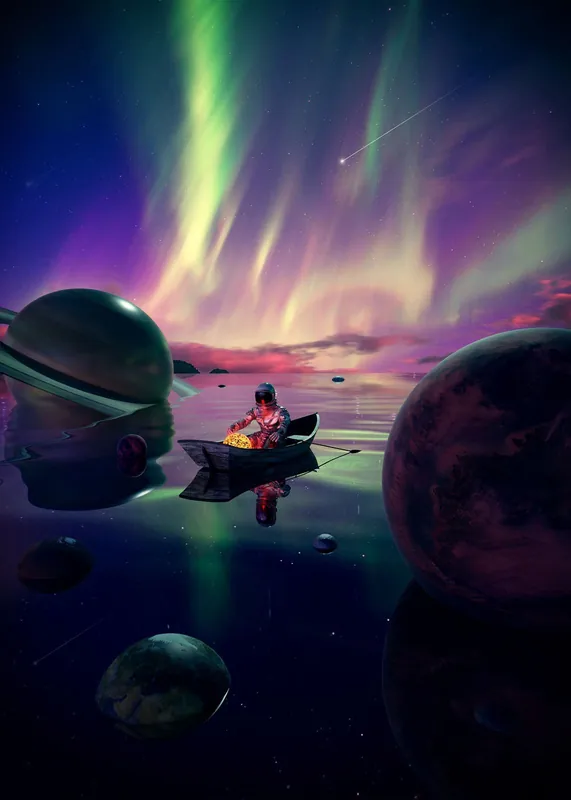 Suosittu Juliste - Astronautin Unelma