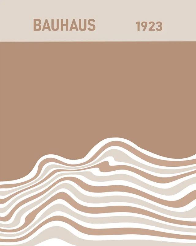 Flash-Tarjous Juliste - Bauhaus 1923