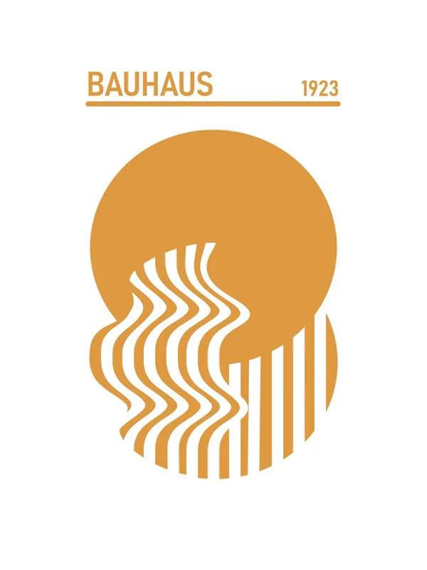 Sertifioitu Juliste - Bauhaus 1923