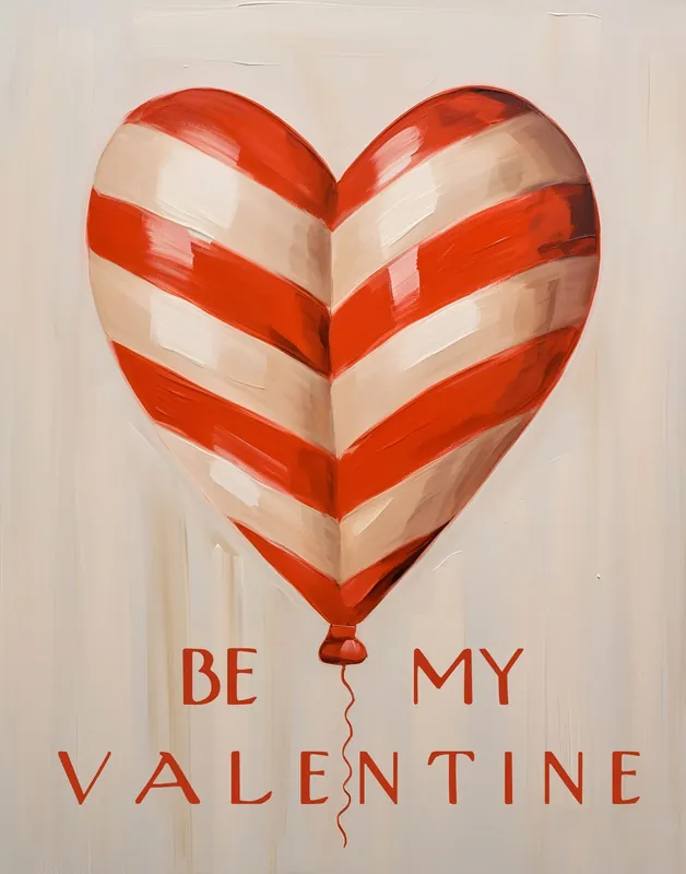 Juliste - Be My Valentine Heti Saatavilla