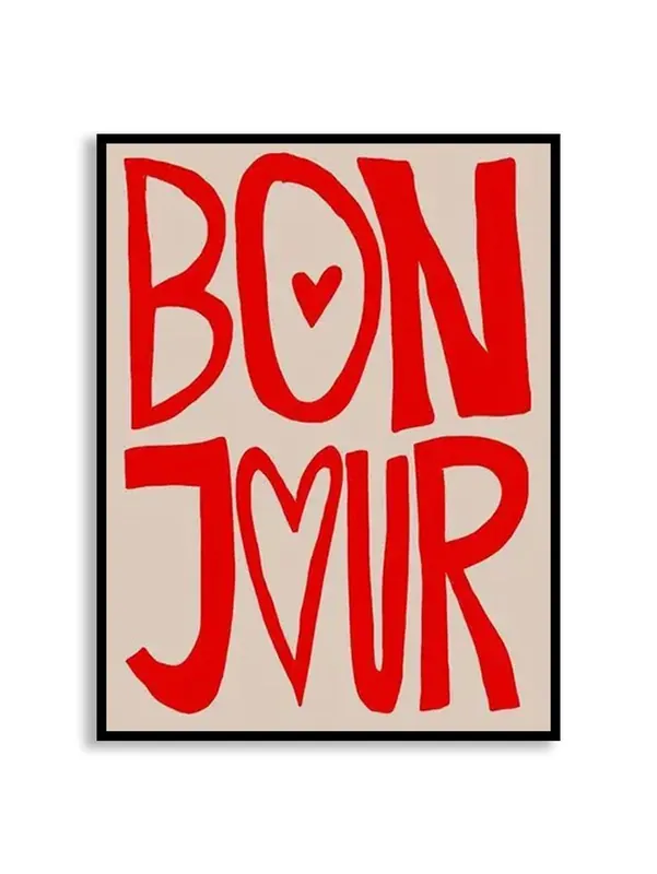 Nopea Toimitus Juliste - Bonjour