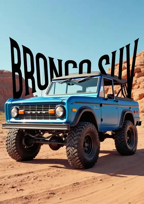 Pakollinen (Must-Have) Juliste - Bronco SUV