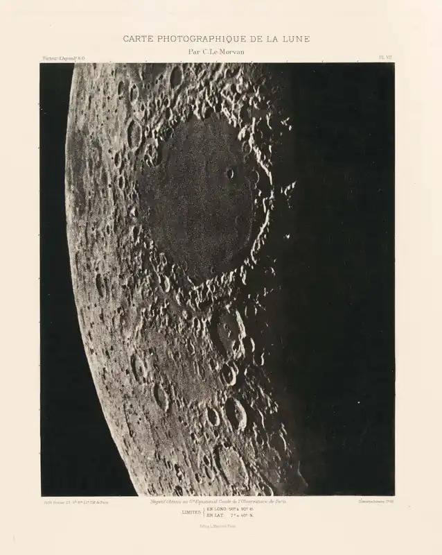 Turvallinen Maksu Juliste - Carte Photographique De La Lune