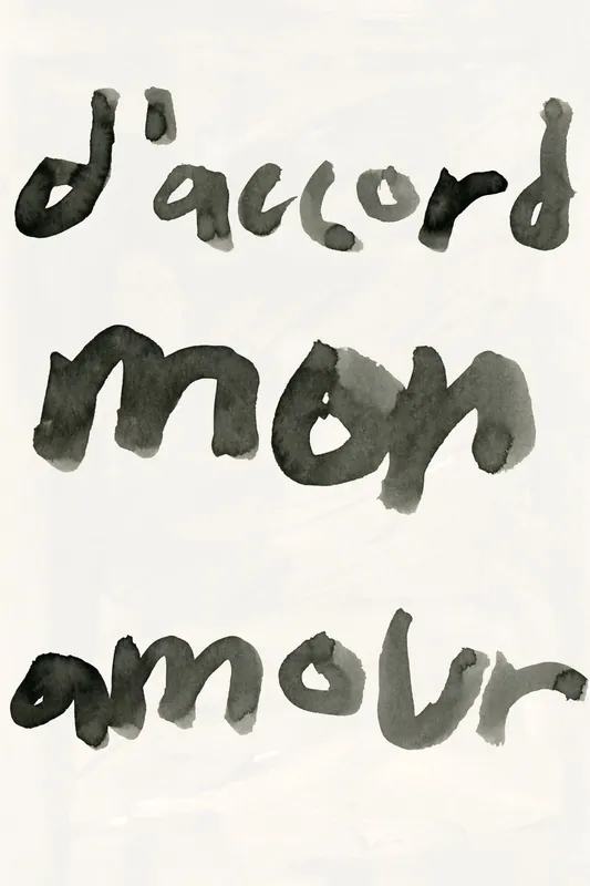 Halpa Juliste - D‘accord Mon Amour