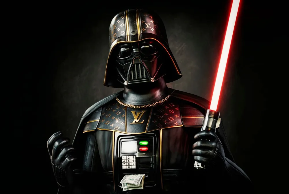 Kampanjahinta Juliste - Darth Vader Designer