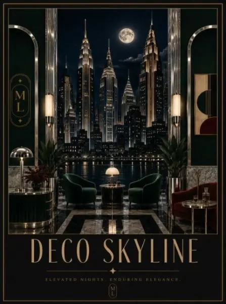 Juliste - Deco Skyline Kuuma Tarjous
