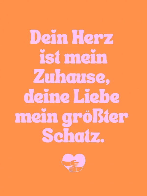 Päivän Tarjous Juliste - Dein Herz ist Mein Zuhause
