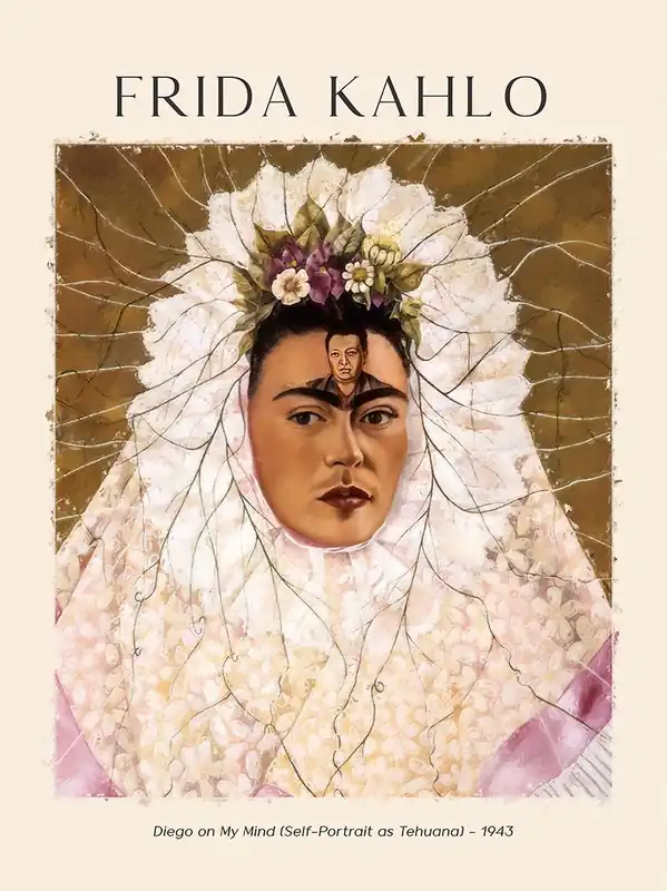 Tarjous Juliste - Diego mielessäni, Frida Kahlo