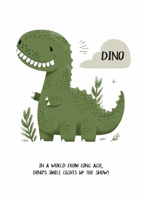 Asiakkaiden Suosikki Juliste - Dino Dinosaur Set / 3 sarja