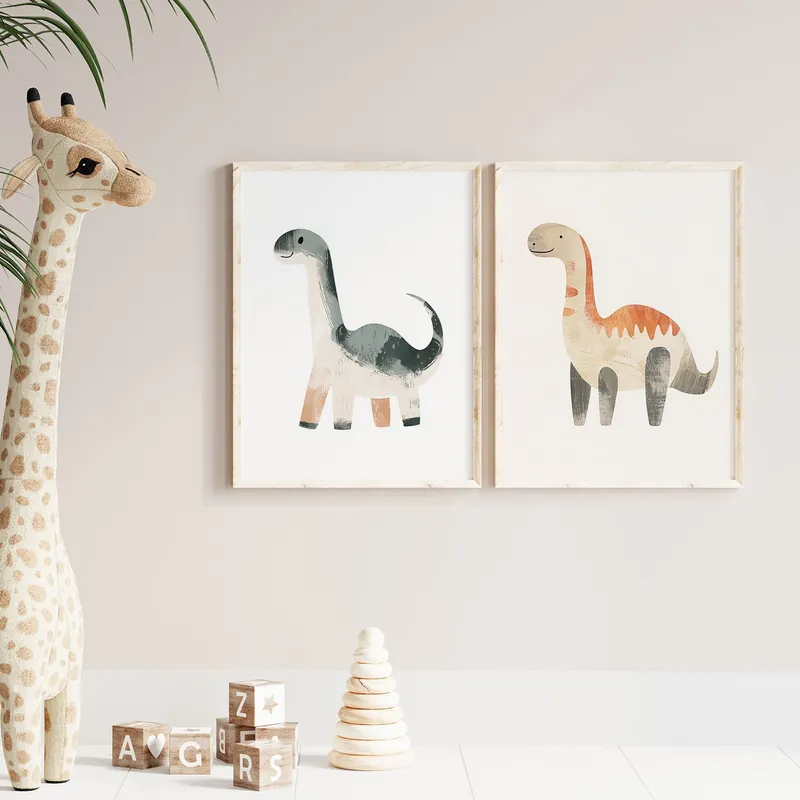 Juliste - Dinosaurusystävät / Setti 2 Viikonlopputarjous