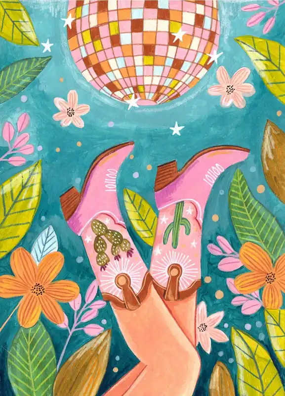 Juliste - Disco Boots Bestseller