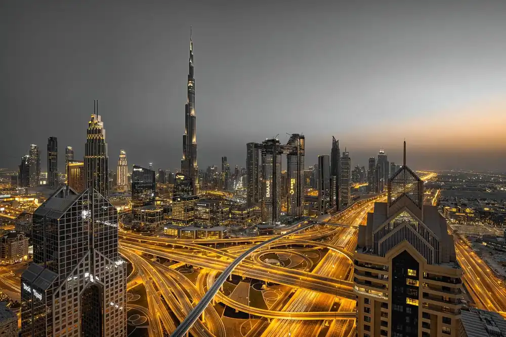 Osta Nyt Juliste - Dubain Kaupunkimaisema