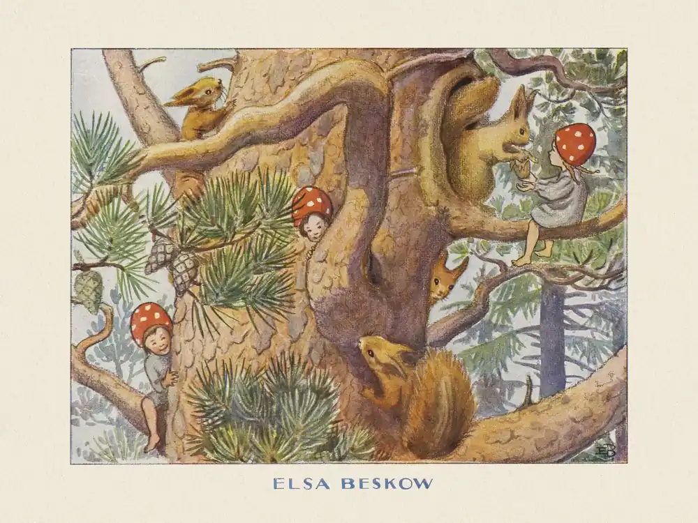 Halpa Juliste - Elsa Beskow Kuva