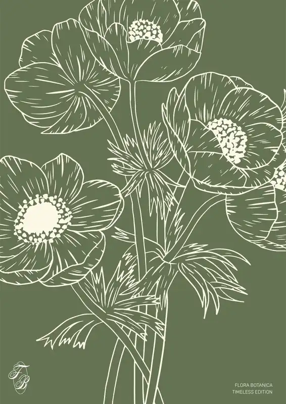 Juliste - Flora Botanica Viimeinen Mahdollisuus