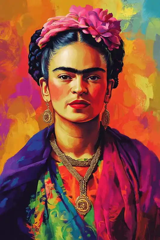Juliste - Frida Kahlo Muotokuva Flash-Tarjous