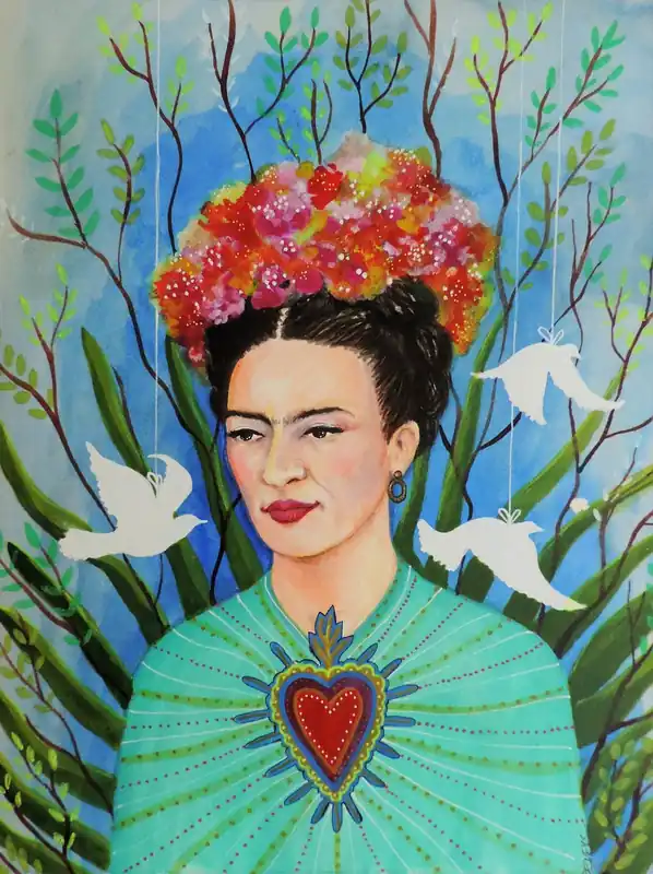 Halpa Hinta Juliste - Frida Kahlo Taidetta