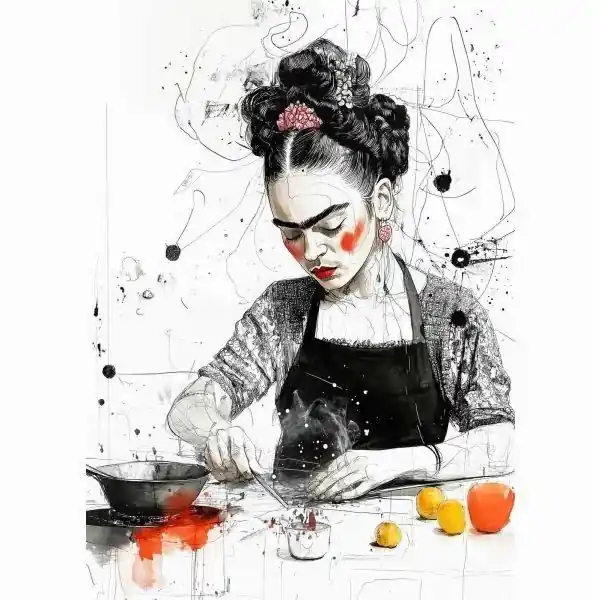 Ajankohtainen Juliste - Frida Keittiössä / 2 Sarja