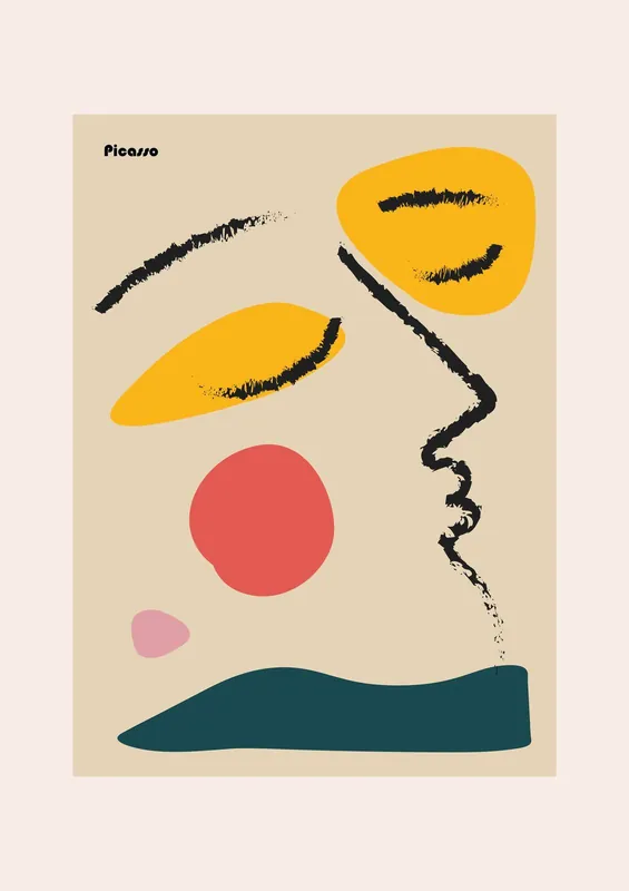 Juliste - Picasso Kasvot Bestseller