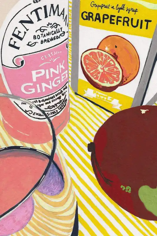 Viimeinen Mahdollisuus Juliste - Pink Ginger Grapefruit