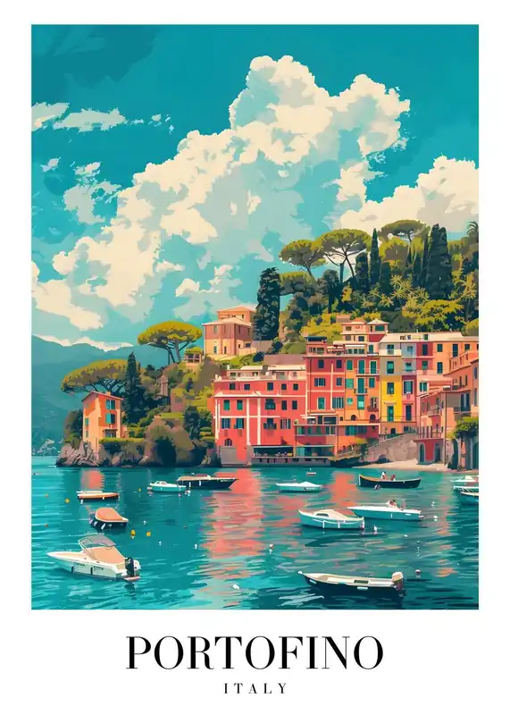 Superhinta Juliste - Portofino Italia