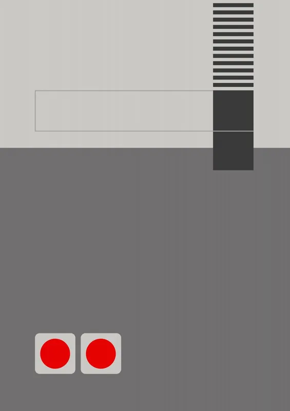 Juliste - Retro Gaming Ohjain Osta Nyt