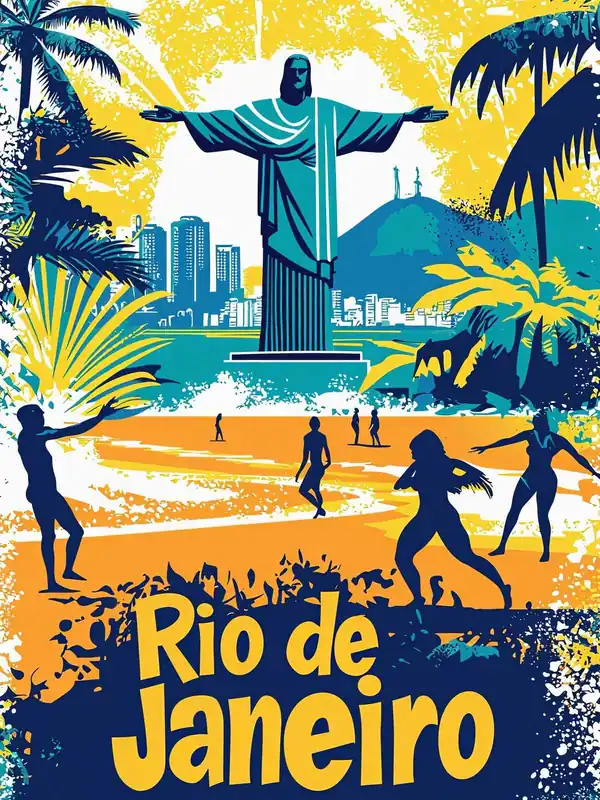 Juliste - Rio de Janeiro Kampanjahinta