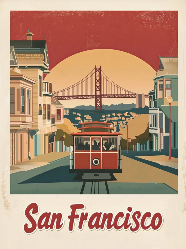 Lähetetään Heti Juliste - San Francisco