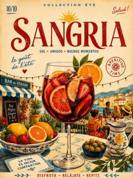 Juliste - Sangria Collection - Taideteos Halpa