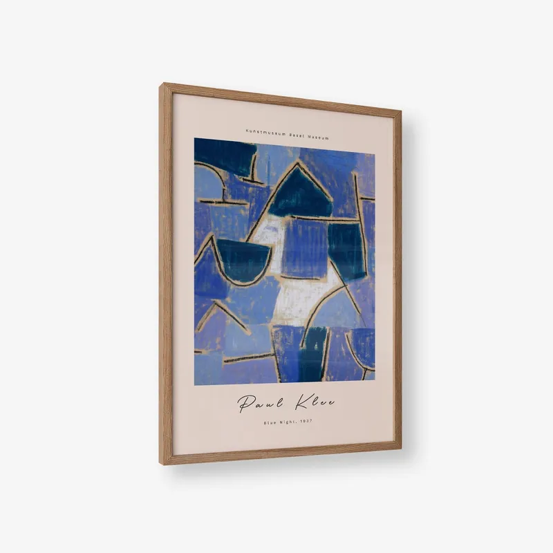 Juliste - Sininen Yö, Paul Klee Alkuperäinen