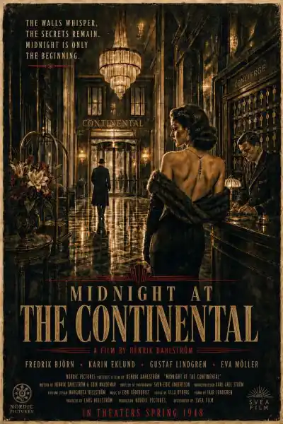 Suosittu Poster - Midnight at The Continental