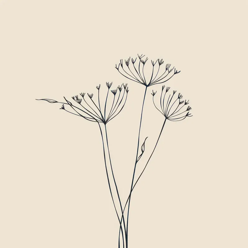 Poster - Minimalistinen Kukkaistaito Alennus