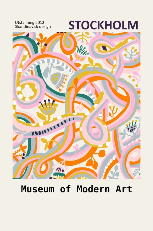 Löytö Poster - Stockholm Museum of Modern Art