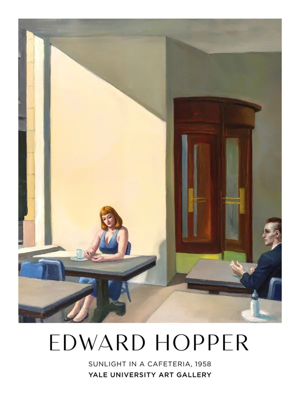 Poster - Sunlight in a Cafeteria Ajankohtainen