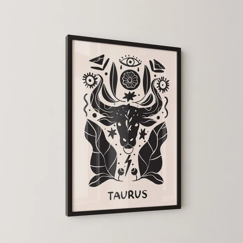 Osta Tänään Posteri - Härkä Horoskooppi