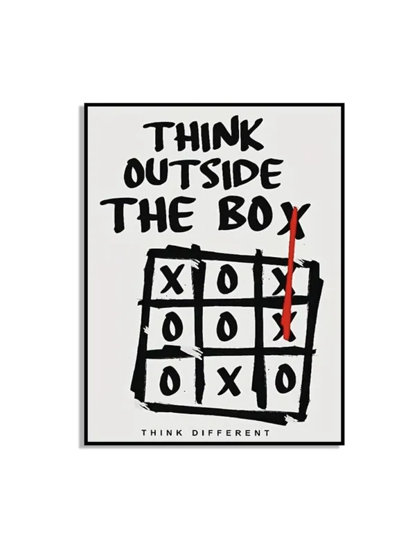 Paras Hinta Think Outside the Box Juliste