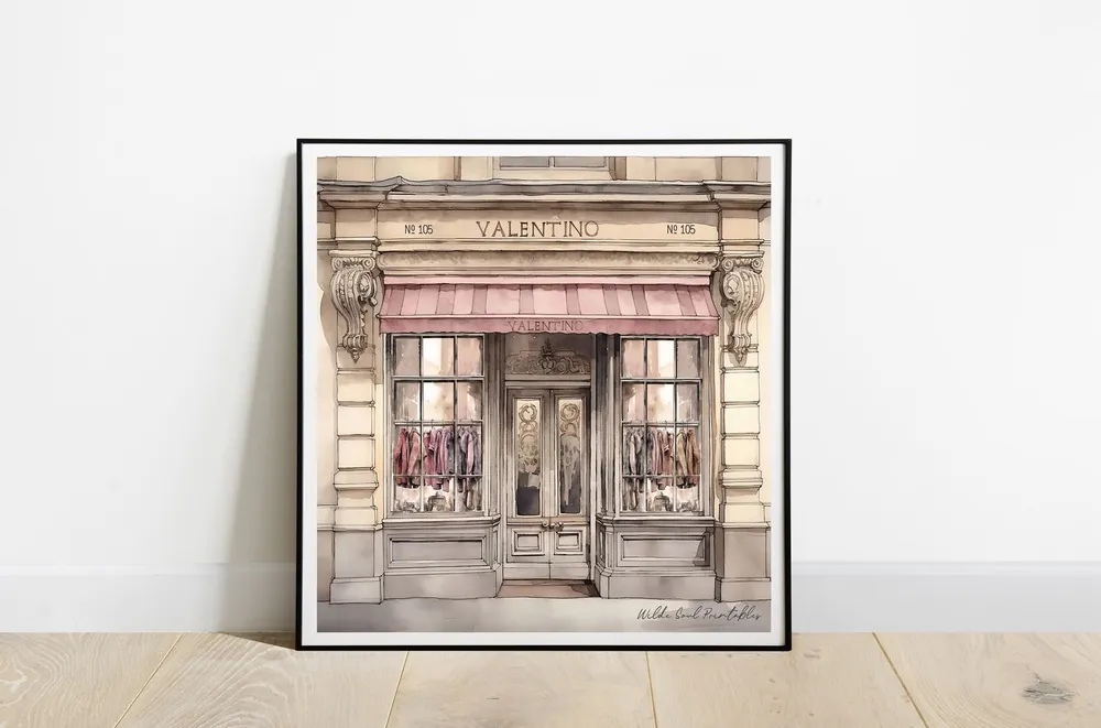 Valentino-liikkeen juliste Pakollinen (Must-Have)