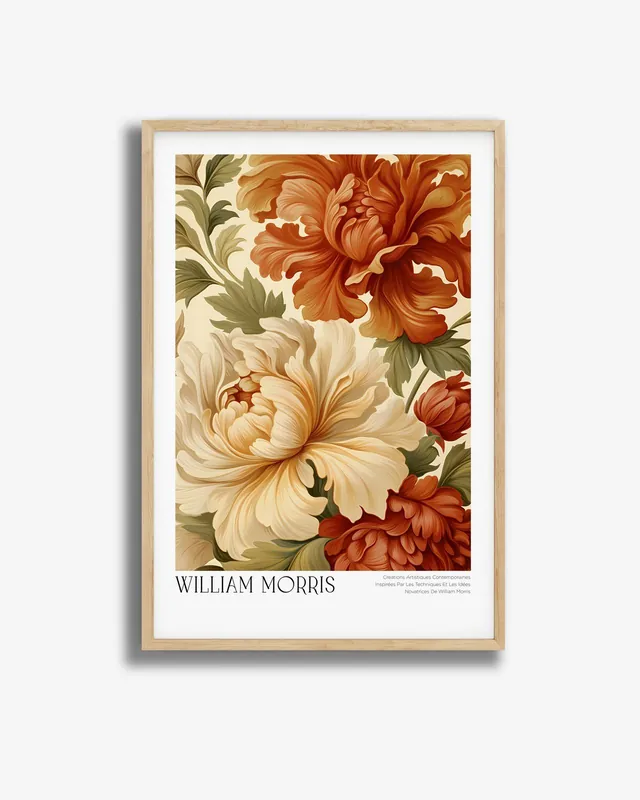 Heti Saatavilla William Morrisin Kukkaposteri