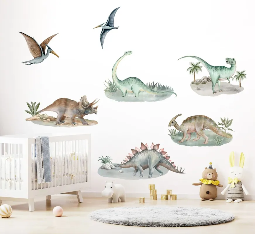 Osta Nyt Seinätarra - Dinosaurukset