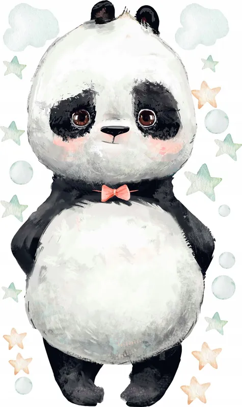 Seinätarra - Panda Merkkituote