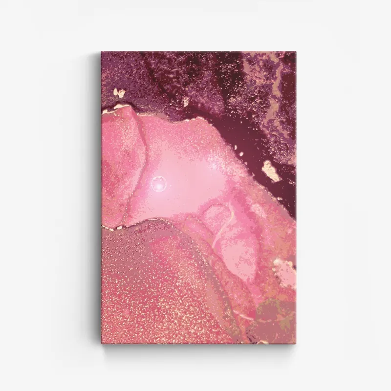 Flash-Tarjous Abstrakti Pinkki Canvastaide