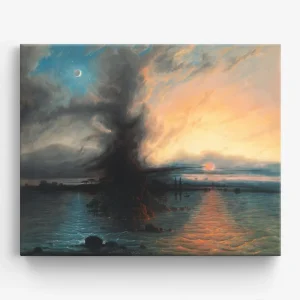 Alkuperäinen The Fighting Temeraire Kangas