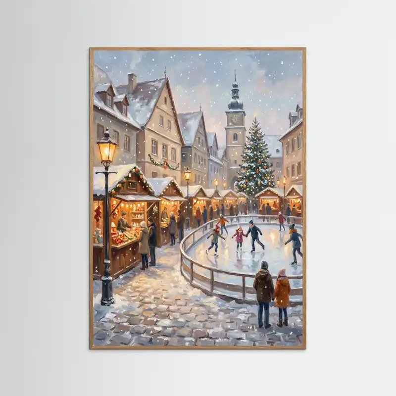 Festive Winter Village Uusi Malli