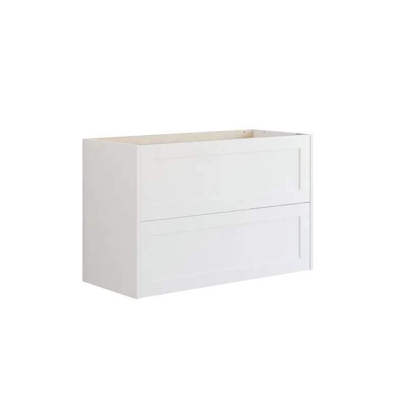 Dansani Luna Classic kaappi tason alle 100x64x44 cm kehystetty mattavalkoinen 2 ltk ilman vetimiä Tukkuhinta